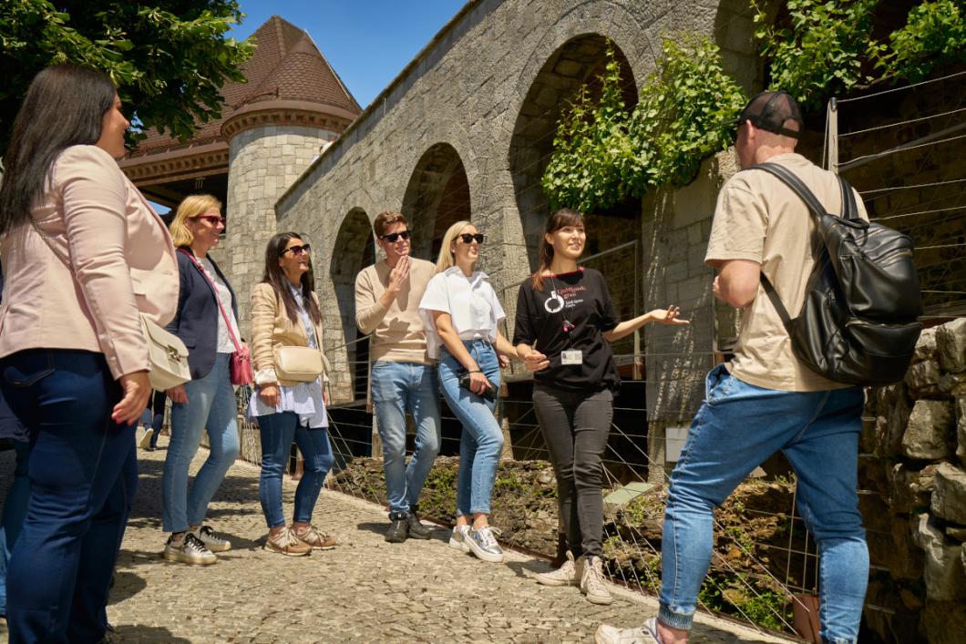 Piknik med grajskimi trtami. Foto: Blaž Žnidarič