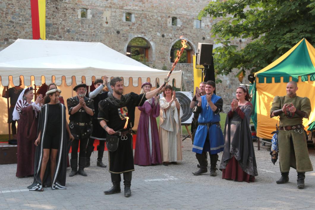 Grajski dnevi, viteški turnir. Foto: Miha Mally