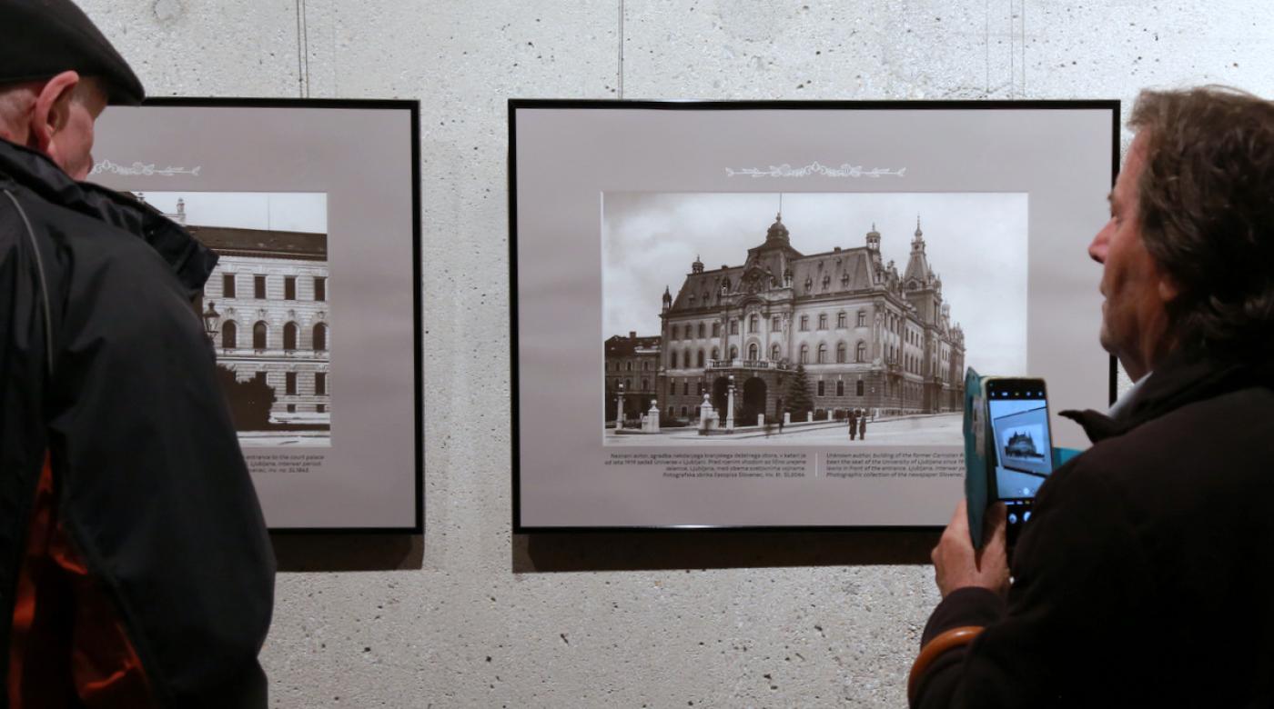 Otvoritev razstave Ljubljana - mesto v zelenem. Foto: Miha Mally